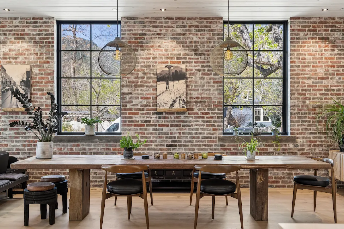 Pearl House dining area for private dinners