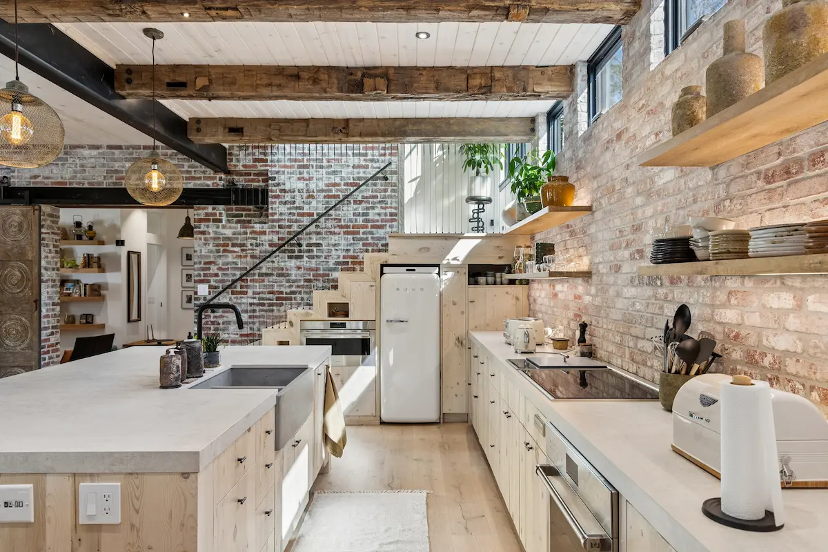Pearl House kitchen for catered hospitality