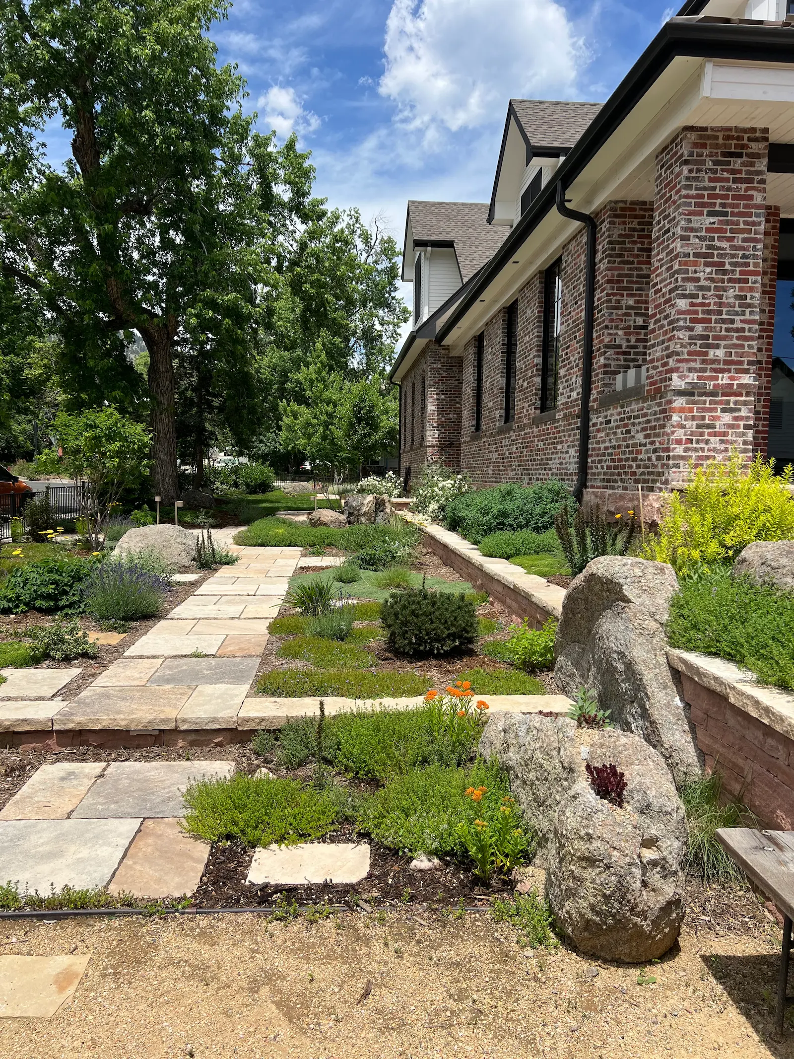 Pearl House exterior arrival view